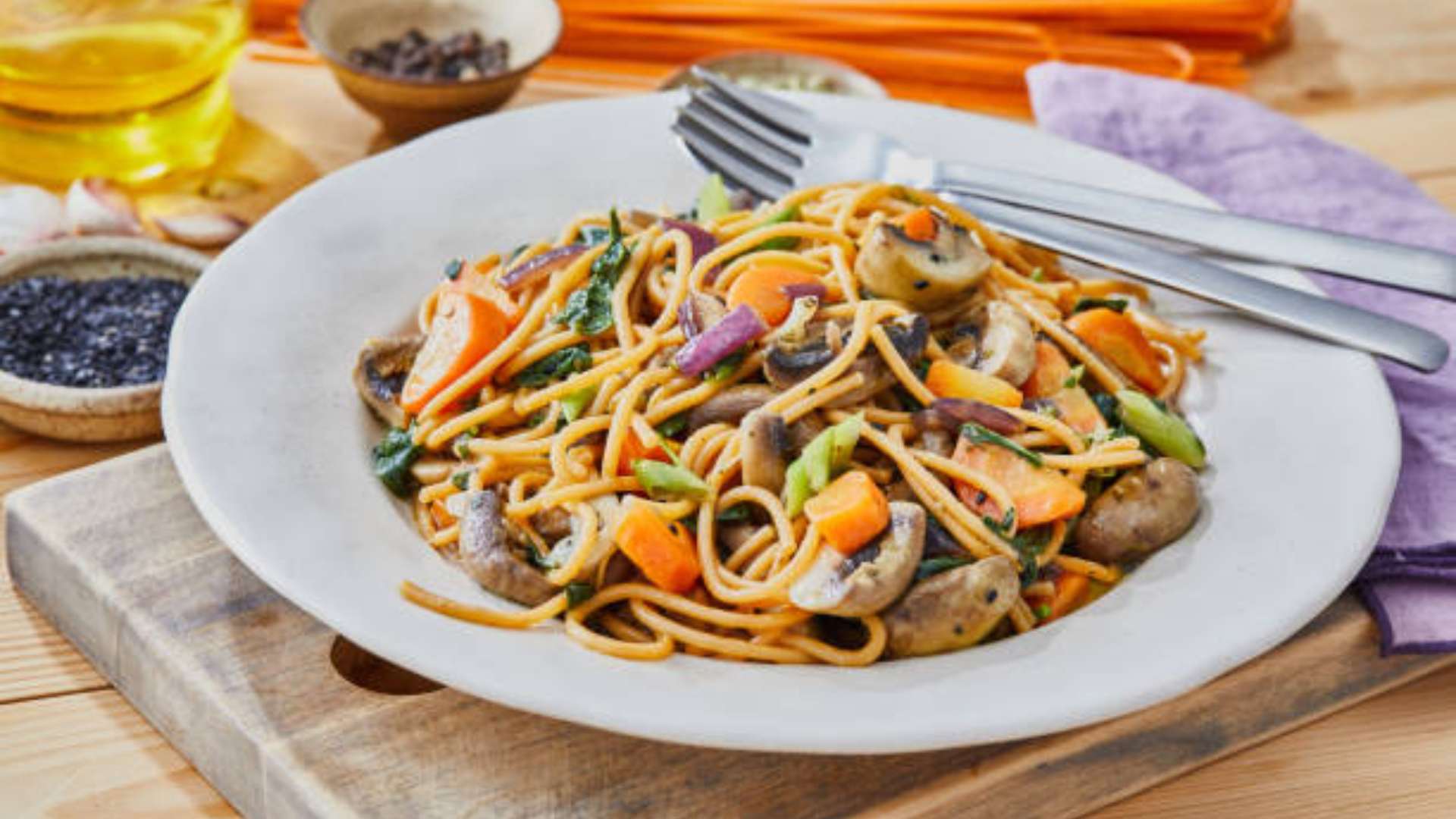 4 Delicious Veggie Noodle