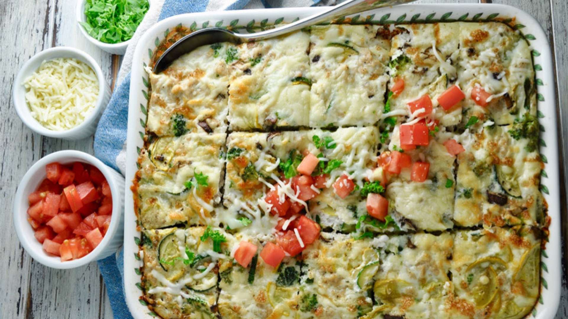 A delicious and nutritious chicken and veggie casserole.