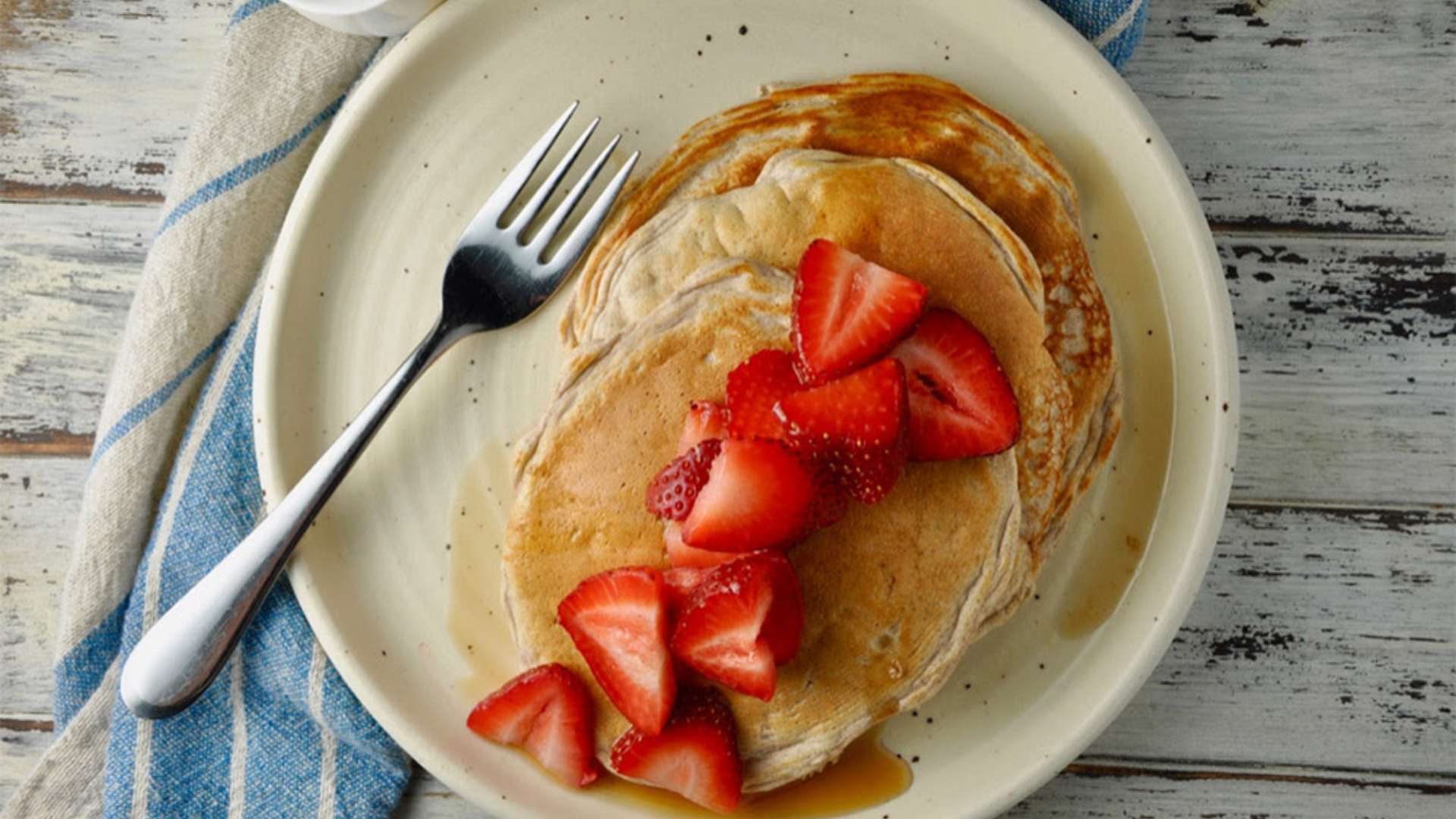 Pure Protein Pancakes – High protein, energy-packed breakfast for fitness enthusiasts.